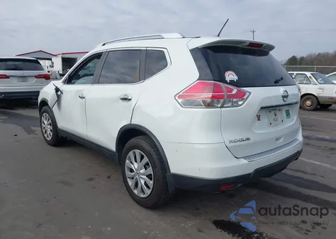 2016 Nissan Rogue S from USA, damaged, VIN KNMAT2MV0GP610981